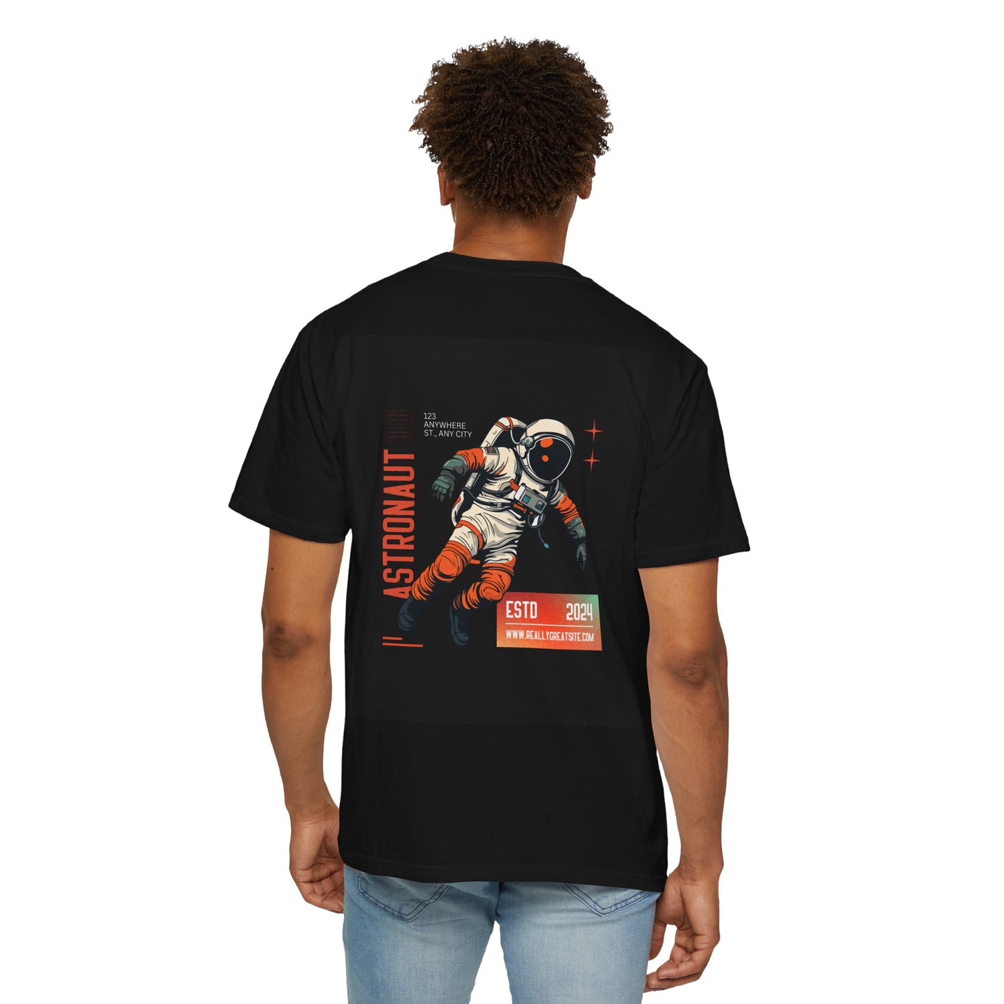 Unisex Astronaut Graphic T-Shirt for Space Lovers