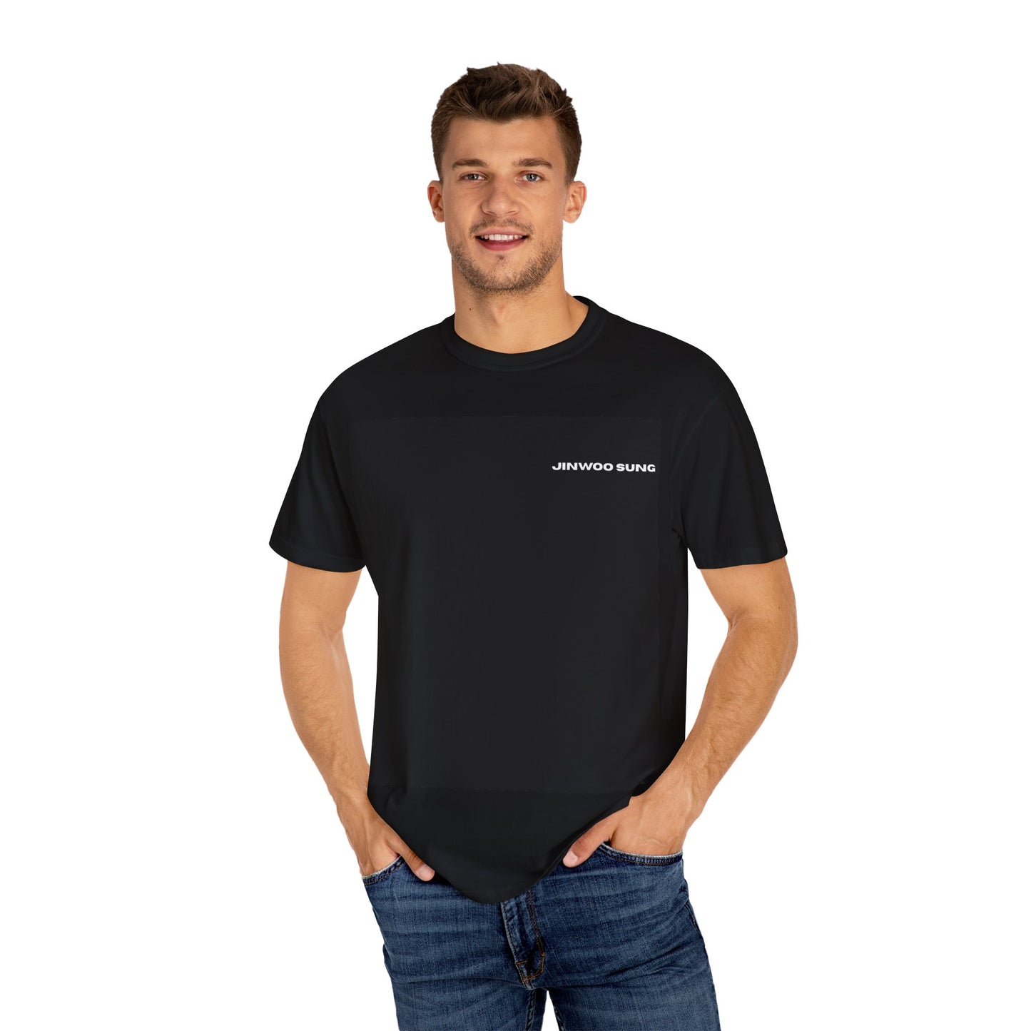 Unisex Garment-Dyed T-shirt - Solo Leveling 'Arise' Design for Anime Fans