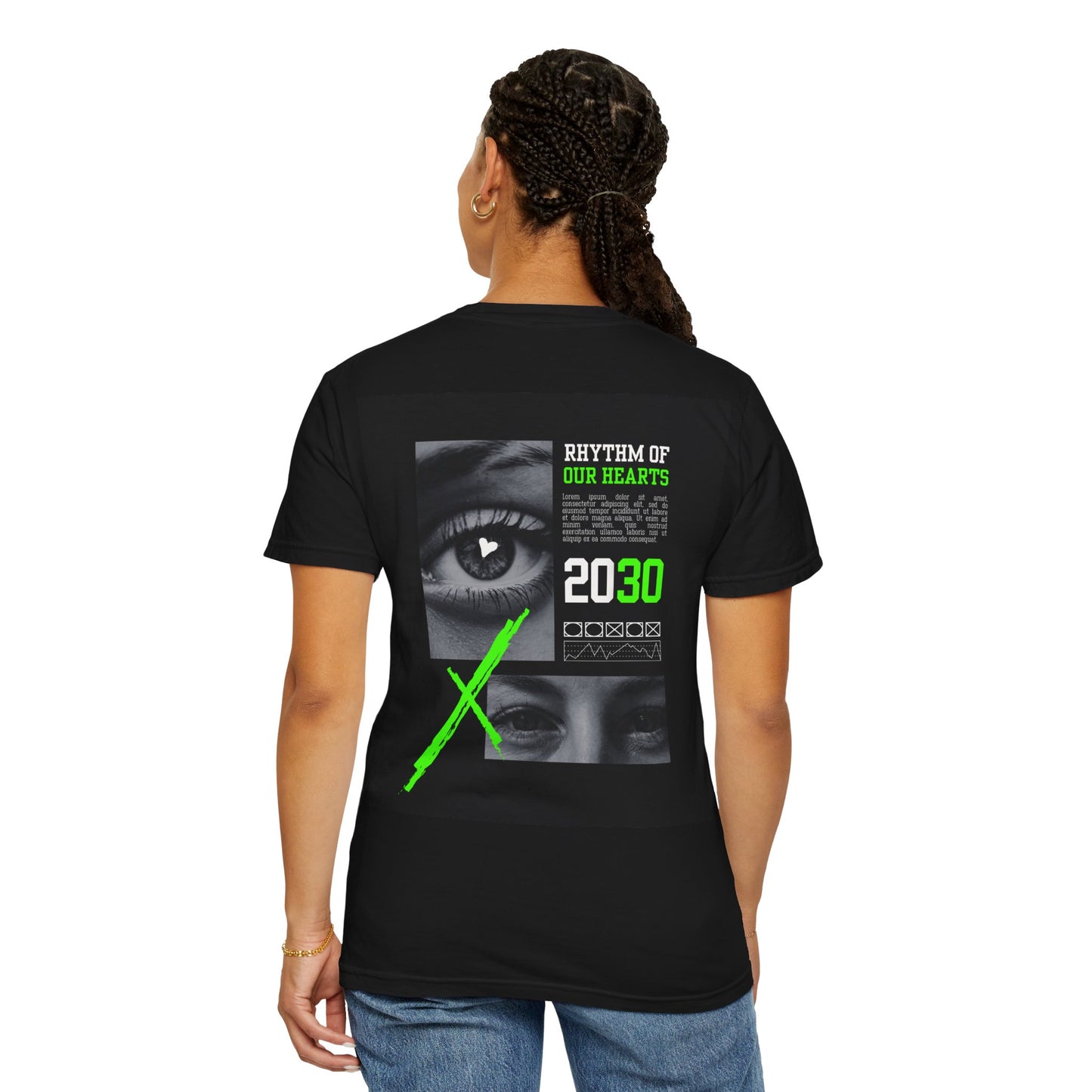 Unisex Graphic T-Shirt - Rhythm of Our Hearts 2030
