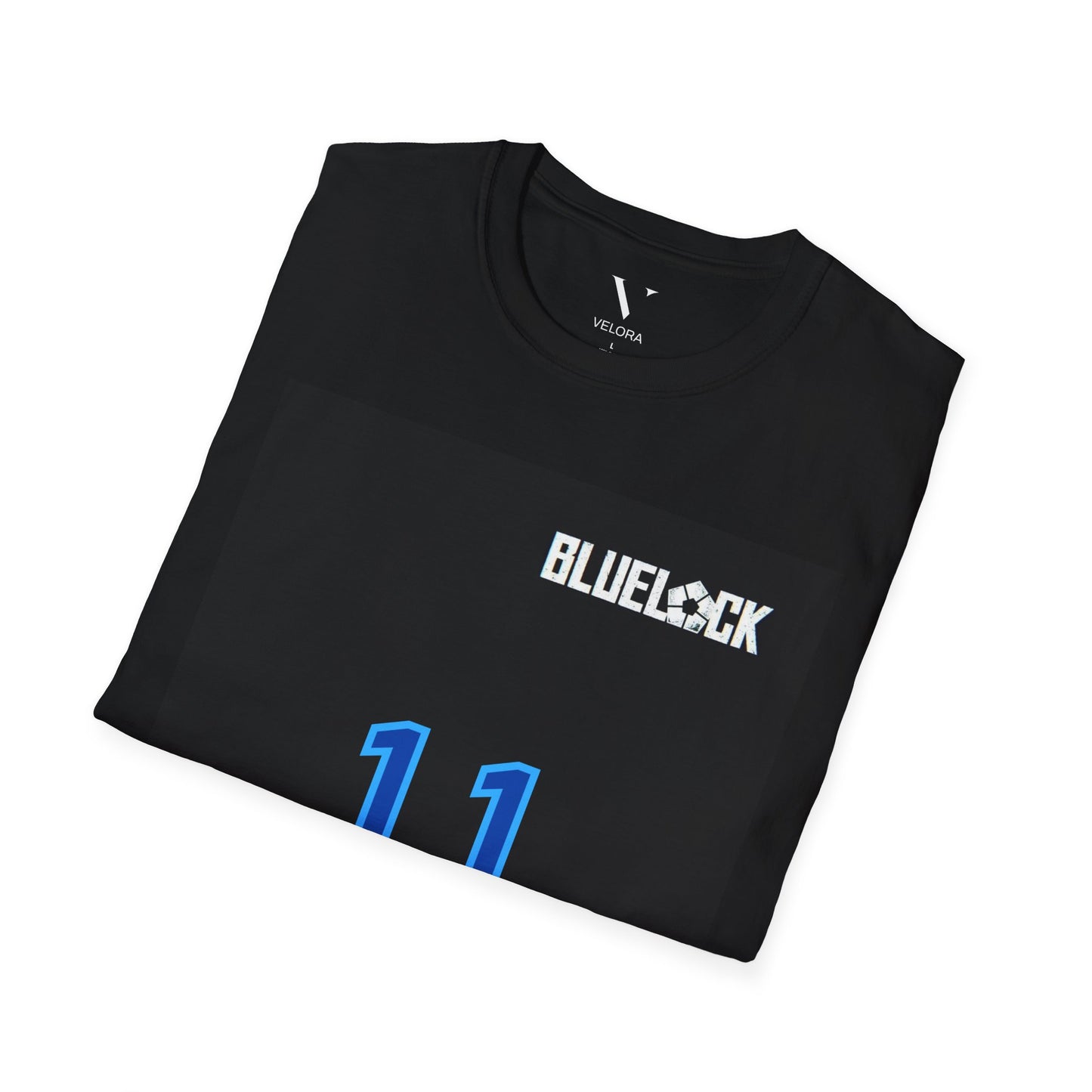 Unisex Softstyle T-Shirt - BLUELLOCK ISAGI Graphic Tee for Anime Fans